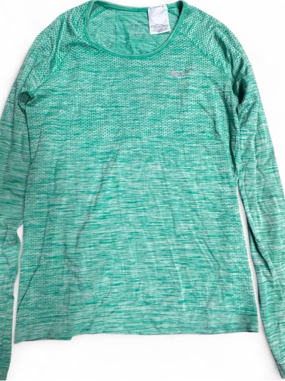 Nike Dri-FIT Teal/Mint Green Performance Top